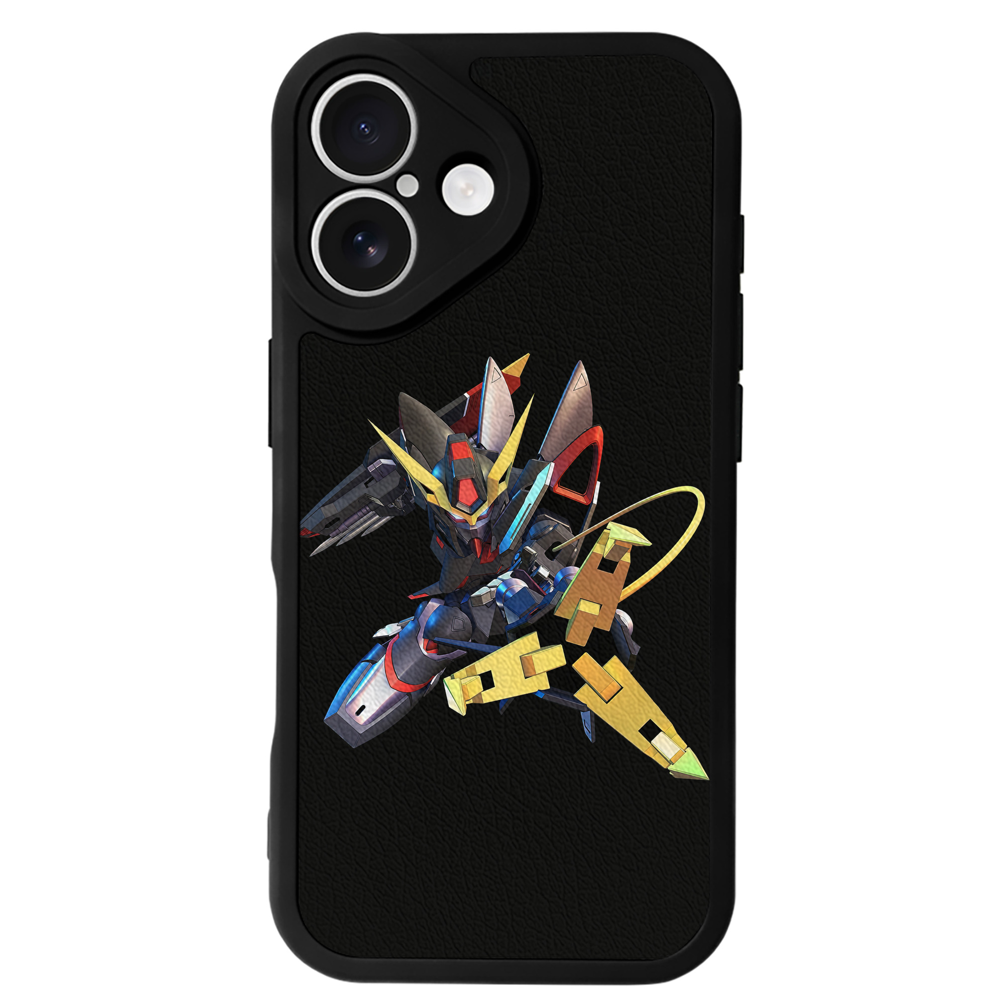（画像用） 機動戦士ガンダム Mobile Suit Gundam 【iPhone 16シリーズ対応】シリコンスマホケース（レザー調） 材質：シリコン